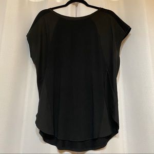 Lane Bryant Black Top w/ Split Side Detail